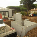 Villa Zuid-Frankrijk met prefab betonwanden
